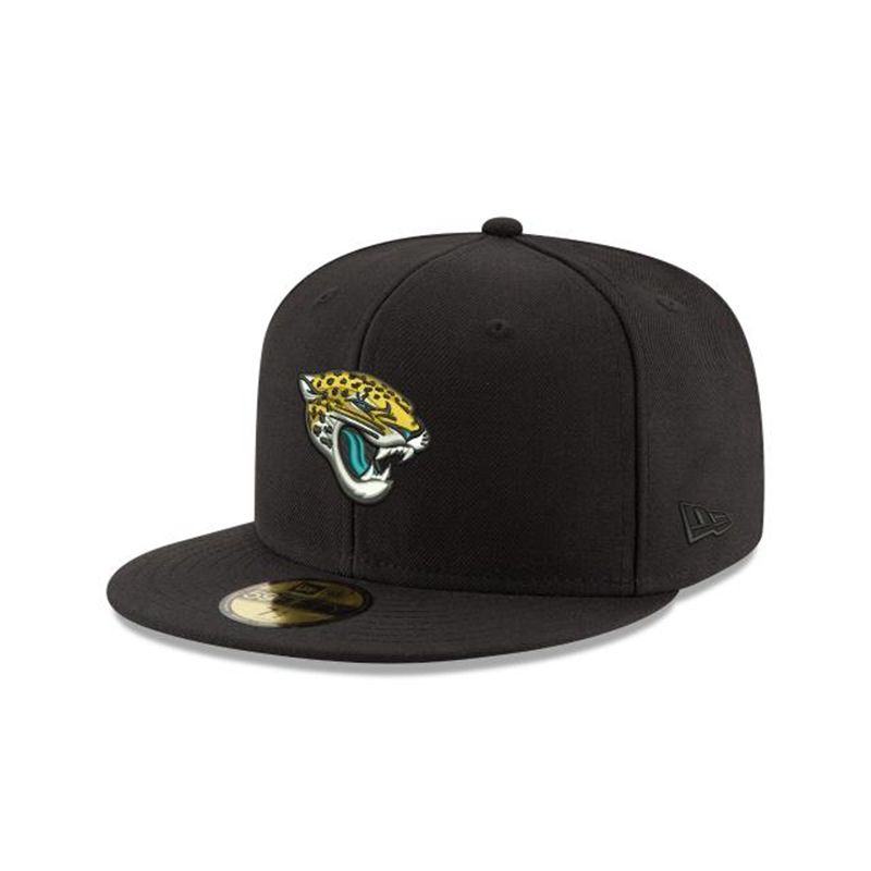 NFL Jacksonville Jaguars 59Fifty Fitted (RBP2928) - Black New Era Caps